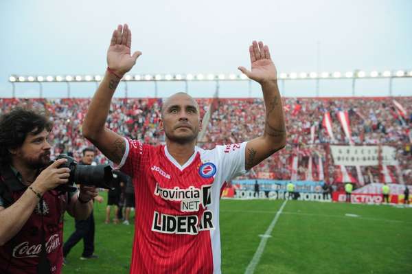 El Lobo, una de los referentes de Argentinos Juniors. | Foto: Olé