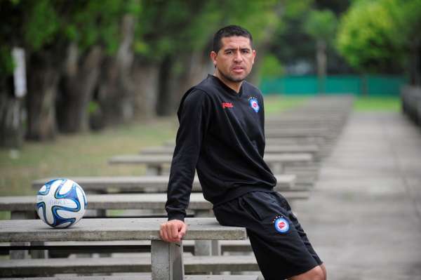 Riquelme y la posibilidad de lograr el ascenso con el Bicho. | Foto: Olé